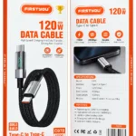 کابل تایپ سی به تایپ سی 120 وات FIRSTYOU C078