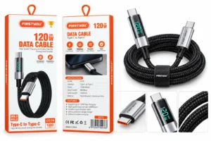 کابل تایپ سی به تایپ سی 120 وات FIRSTYOU C078