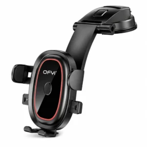 هولدر موبایل خودرو OFYI HD-08 مشکی با پایه مکنده، بازوی قابل تنظیم و گیره نگهدارنده گوشی